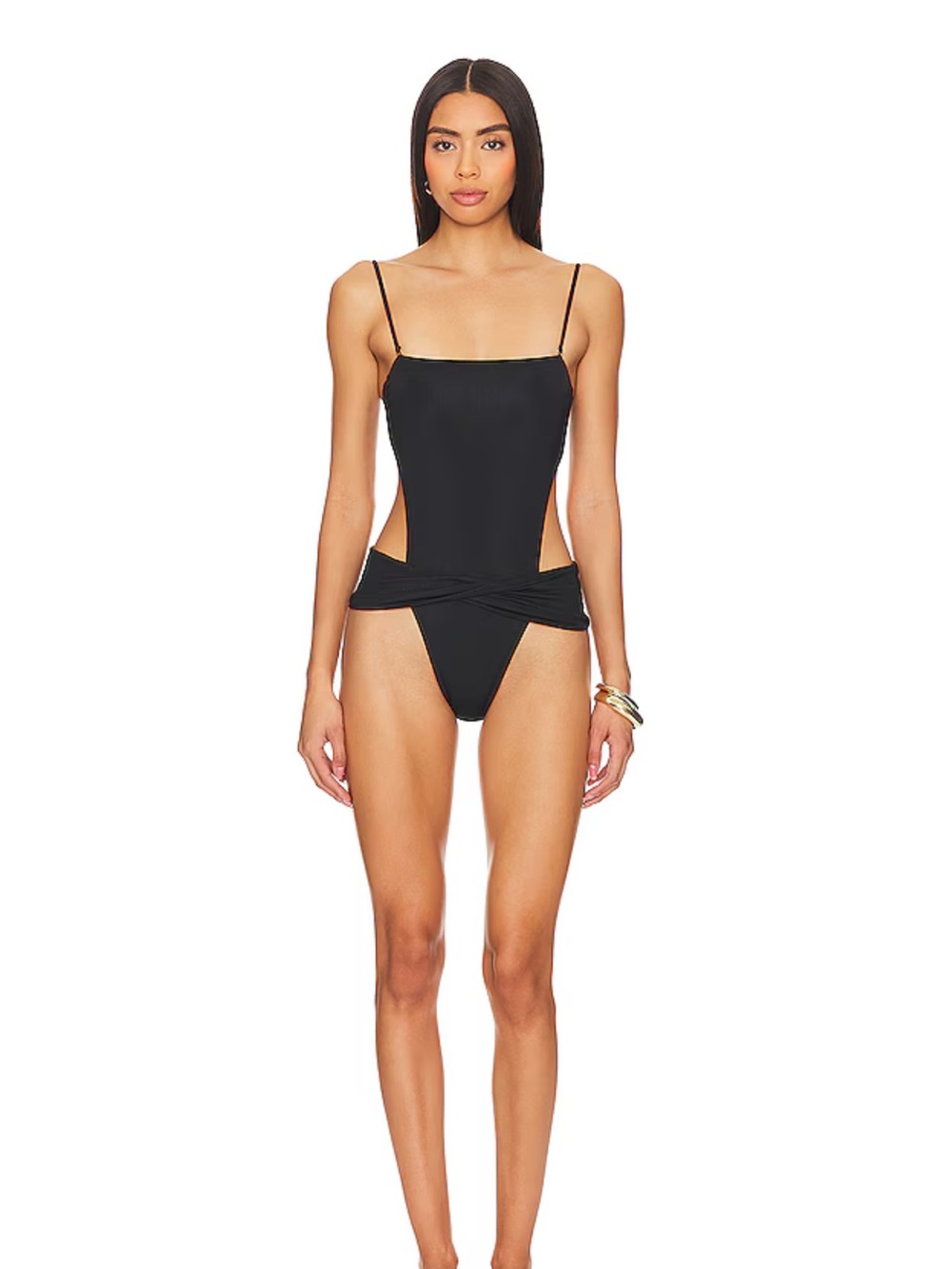 Vix Keisa  Black One-Piece Swimsuit with sexy back.   $248 original price